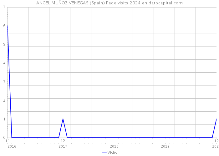 ANGEL MUÑOZ VENEGAS (Spain) Page visits 2024 