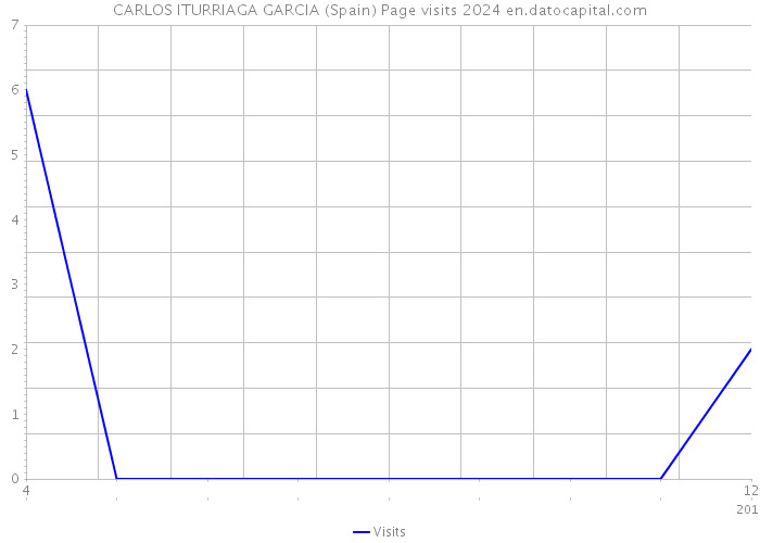 CARLOS ITURRIAGA GARCIA (Spain) Page visits 2024 