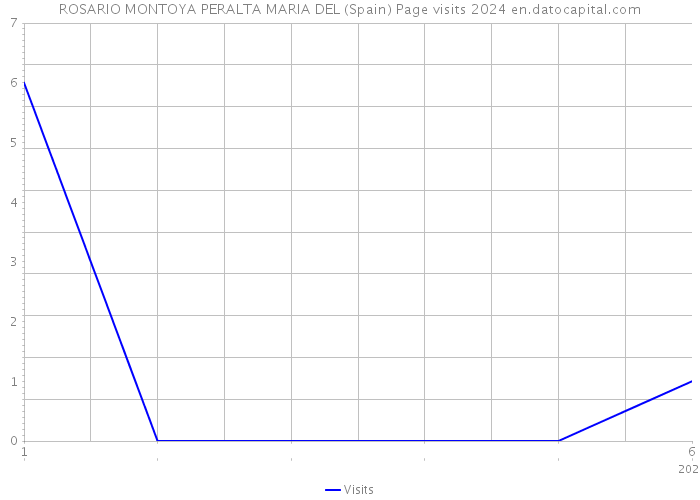 ROSARIO MONTOYA PERALTA MARIA DEL (Spain) Page visits 2024 