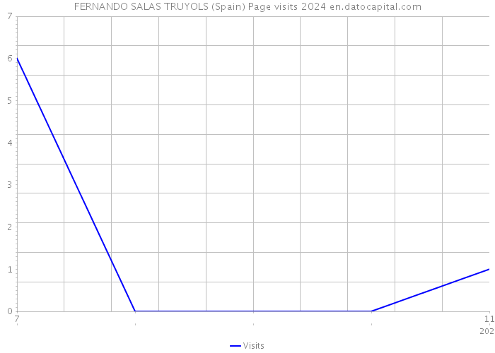 FERNANDO SALAS TRUYOLS (Spain) Page visits 2024 