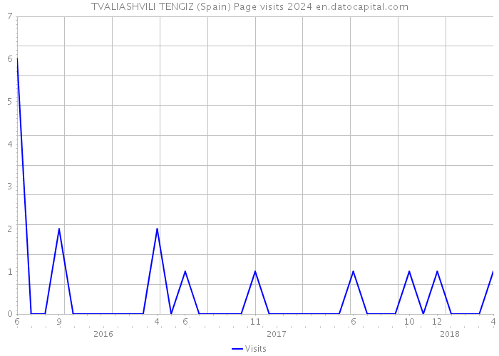 TVALIASHVILI TENGIZ (Spain) Page visits 2024 