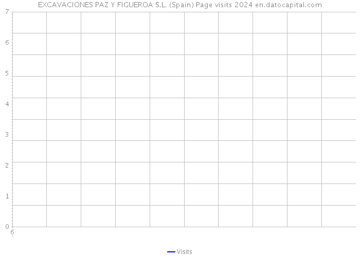 EXCAVACIONES PAZ Y FIGUEROA S.L. (Spain) Page visits 2024 