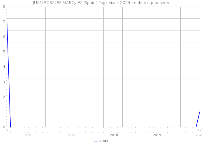 JUAN ROSALES MARQUEZ (Spain) Page visits 2024 