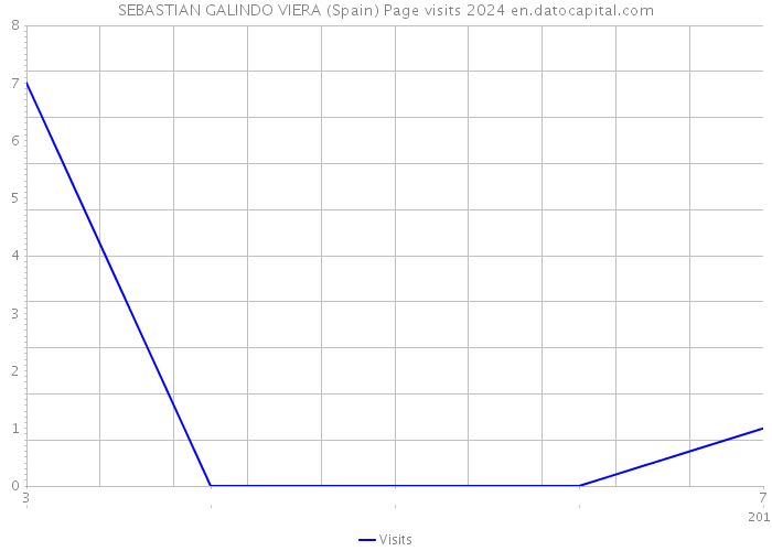 SEBASTIAN GALINDO VIERA (Spain) Page visits 2024 