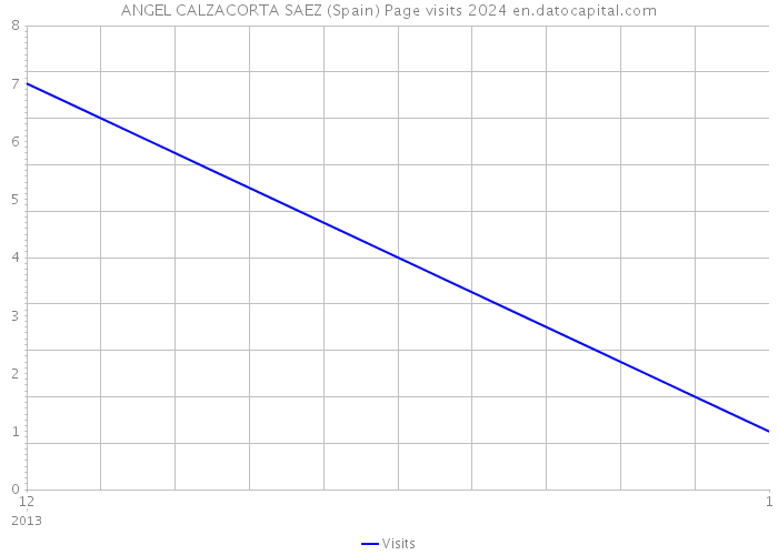 ANGEL CALZACORTA SAEZ (Spain) Page visits 2024 