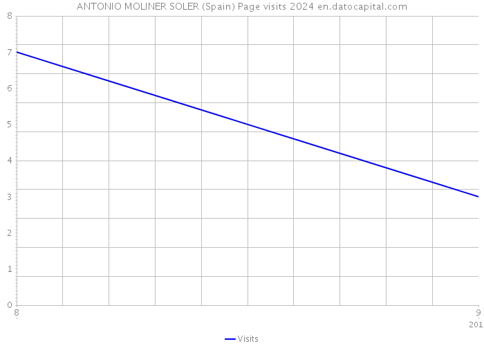 ANTONIO MOLINER SOLER (Spain) Page visits 2024 