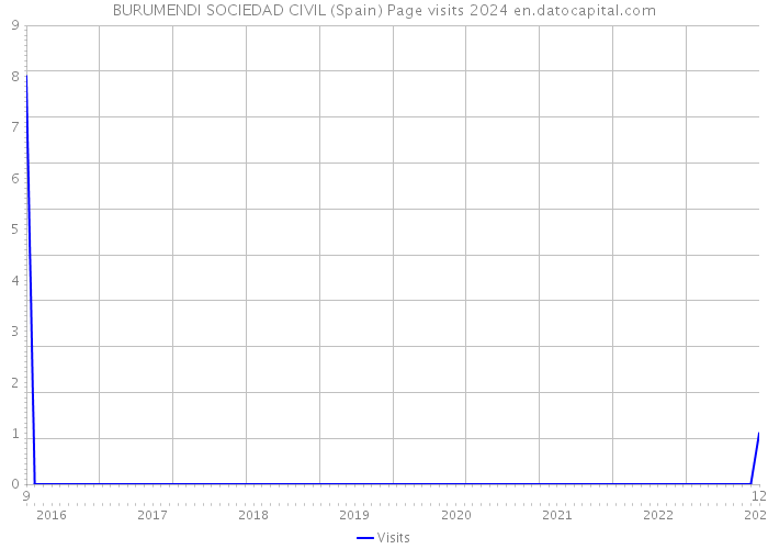 BURUMENDI SOCIEDAD CIVIL (Spain) Page visits 2024 