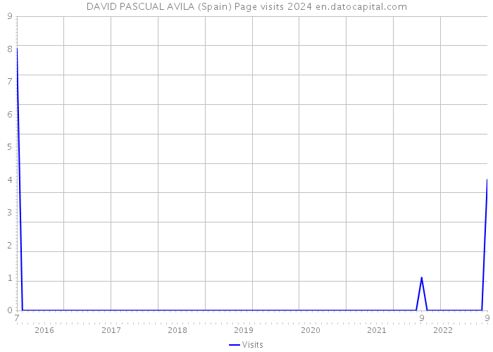 DAVID PASCUAL AVILA (Spain) Page visits 2024 