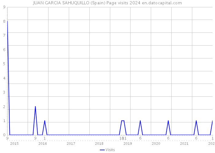 JUAN GARCIA SAHUQUILLO (Spain) Page visits 2024 