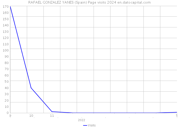 RAFAEL GONZALEZ YANES (Spain) Page visits 2024 
