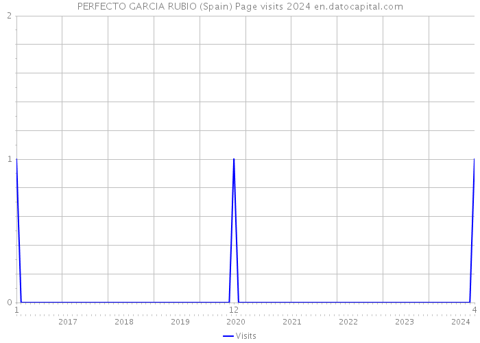 PERFECTO GARCIA RUBIO (Spain) Page visits 2024 