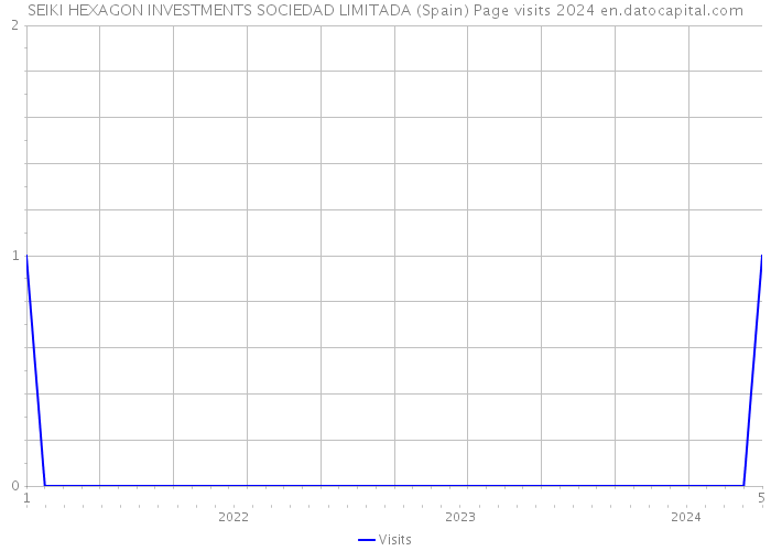 SEIKI HEXAGON INVESTMENTS SOCIEDAD LIMITADA (Spain) Page visits 2024 