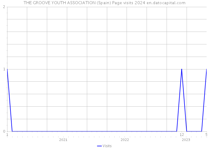 THE GROOVE YOUTH ASSOCIATION (Spain) Page visits 2024 