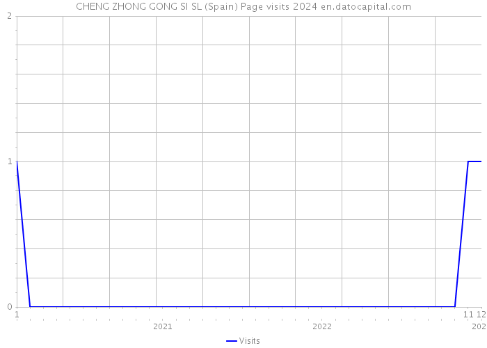 CHENG ZHONG GONG SI SL (Spain) Page visits 2024 