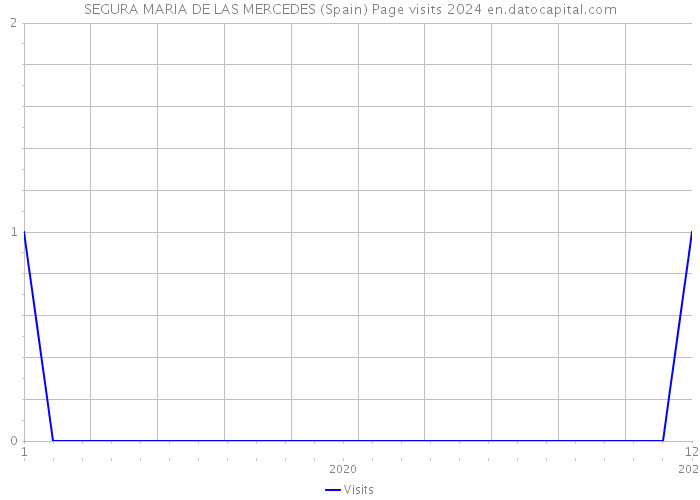 SEGURA MARIA DE LAS MERCEDES (Spain) Page visits 2024 