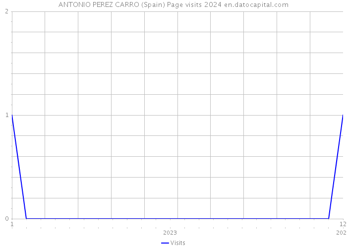 ANTONIO PEREZ CARRO (Spain) Page visits 2024 