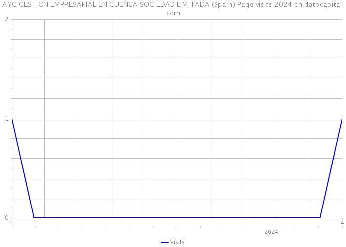 AYC GESTION EMPRESARIAL EN CUENCA SOCIEDAD LIMITADA (Spain) Page visits 2024 