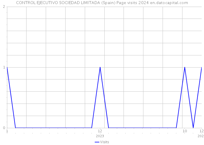 CONTROL EJECUTIVO SOCIEDAD LIMITADA (Spain) Page visits 2024 