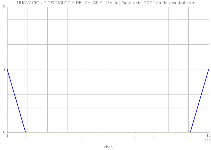 INNOVACION Y TECNOLOGIA DEL CALOR SL (Spain) Page visits 2024 