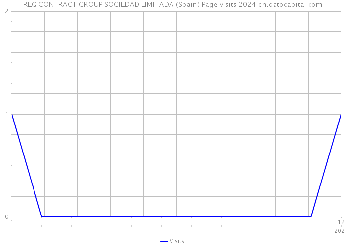REG CONTRACT GROUP SOCIEDAD LIMITADA (Spain) Page visits 2024 