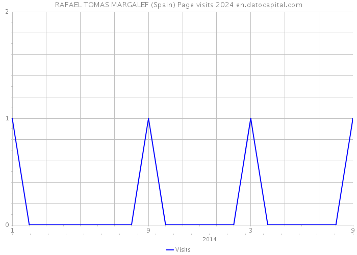 RAFAEL TOMAS MARGALEF (Spain) Page visits 2024 