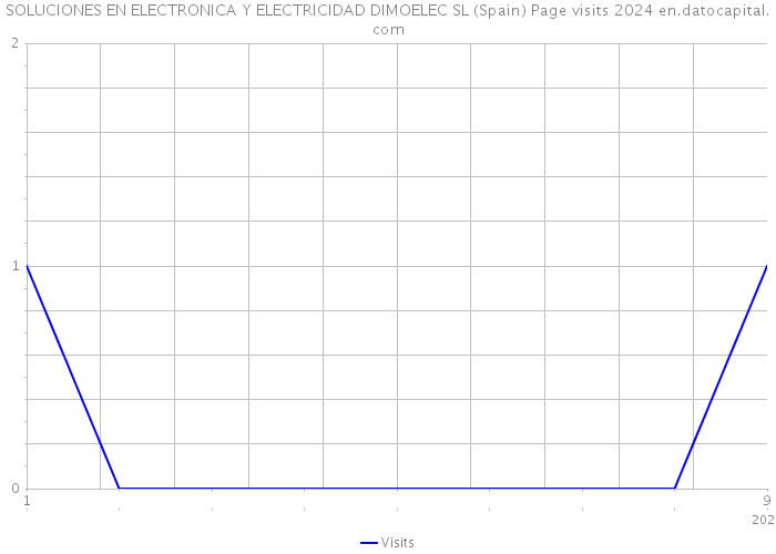 SOLUCIONES EN ELECTRONICA Y ELECTRICIDAD DIMOELEC SL (Spain) Page visits 2024 