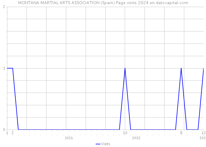 MONTANA MARTIAL ARTS ASSOCIATION (Spain) Page visits 2024 