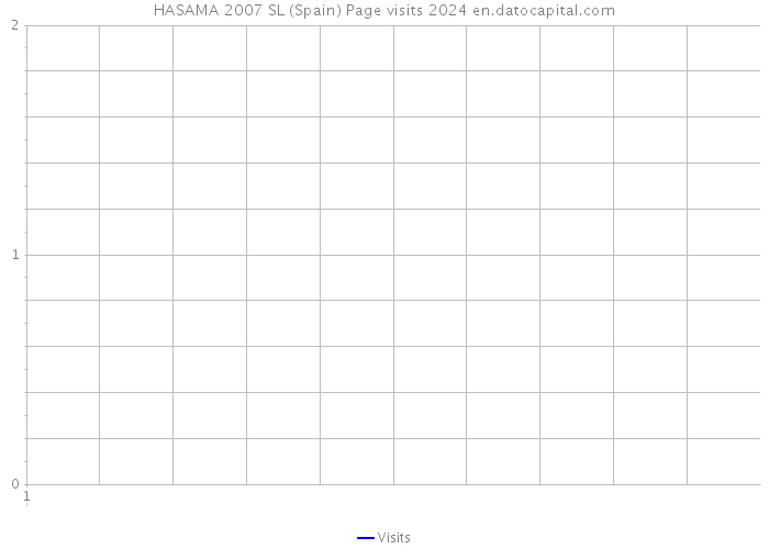 HASAMA 2007 SL (Spain) Page visits 2024 
