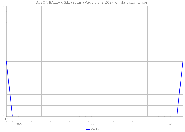 BUZON BALEAR S.L. (Spain) Page visits 2024 