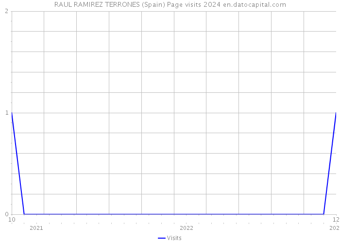 RAUL RAMIREZ TERRONES (Spain) Page visits 2024 