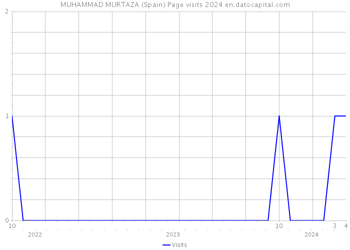 MUHAMMAD MURTAZA (Spain) Page visits 2024 