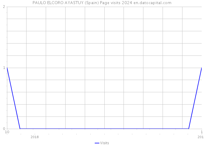 PAULO ELCORO AYASTUY (Spain) Page visits 2024 