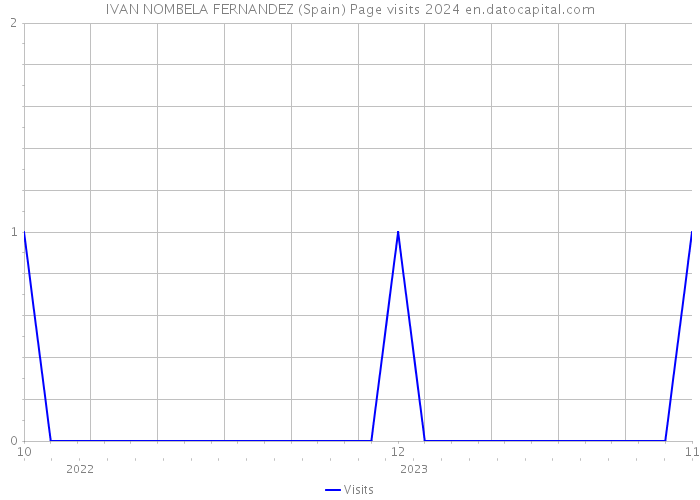 IVAN NOMBELA FERNANDEZ (Spain) Page visits 2024 