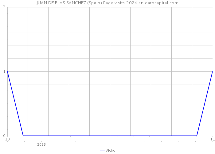 JUAN DE BLAS SANCHEZ (Spain) Page visits 2024 