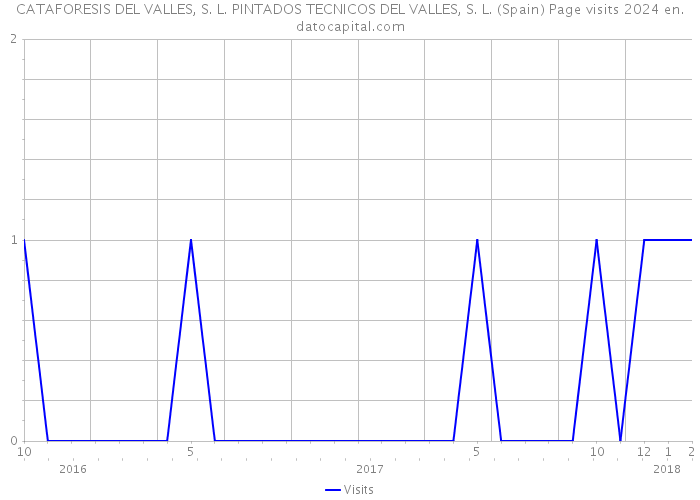 CATAFORESIS DEL VALLES, S. L. PINTADOS TECNICOS DEL VALLES, S. L. (Spain) Page visits 2024 