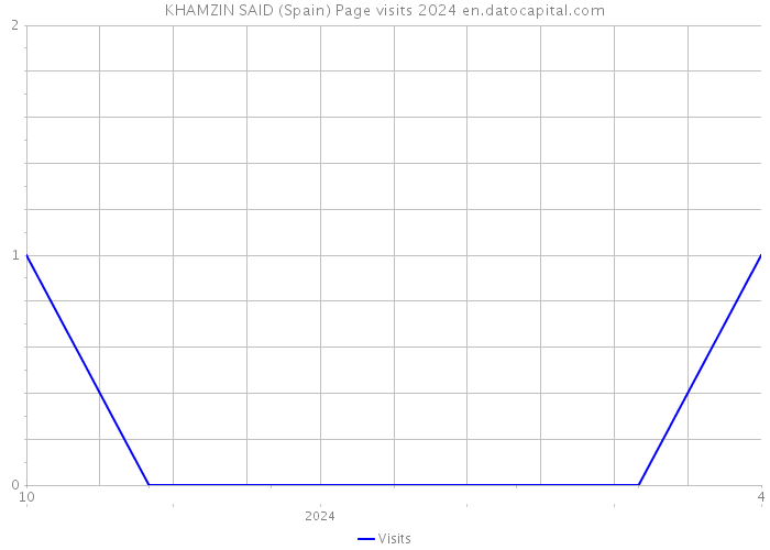KHAMZIN SAID (Spain) Page visits 2024 