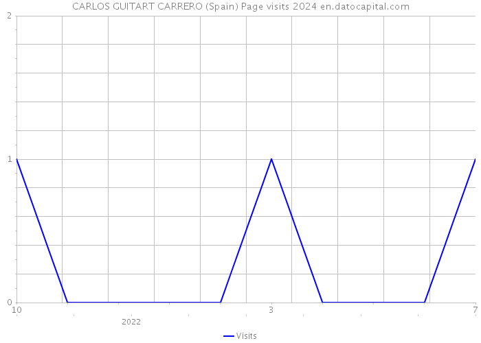 CARLOS GUITART CARRERO (Spain) Page visits 2024 