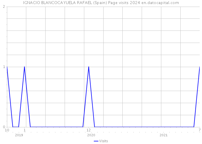 IGNACIO BLANCOCAYUELA RAFAEL (Spain) Page visits 2024 