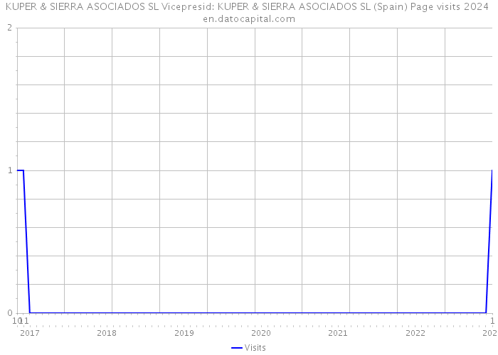KUPER & SIERRA ASOCIADOS SL Vicepresid: KUPER & SIERRA ASOCIADOS SL (Spain) Page visits 2024 