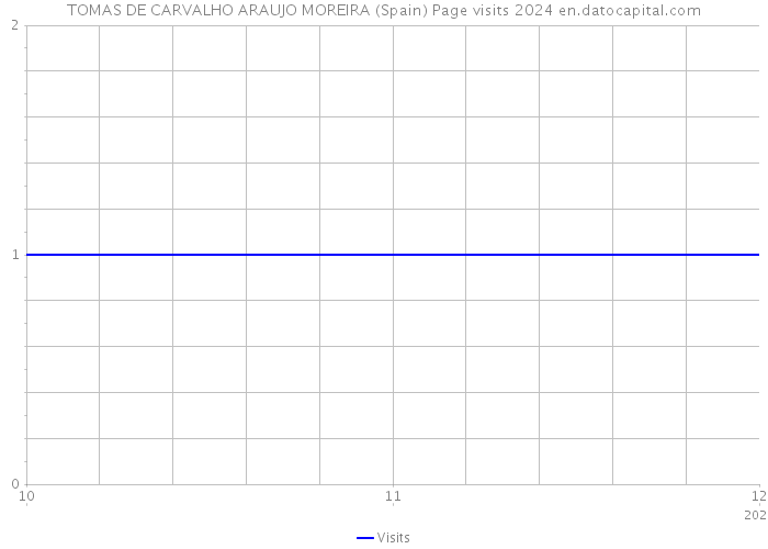 TOMAS DE CARVALHO ARAUJO MOREIRA (Spain) Page visits 2024 