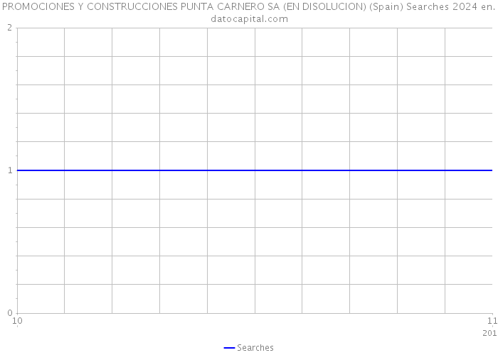 PROMOCIONES Y CONSTRUCCIONES PUNTA CARNERO SA (EN DISOLUCION) (Spain) Searches 2024 