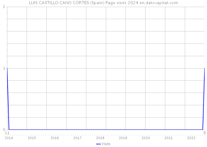 LUIS CASTILLO CANO CORTES (Spain) Page visits 2024 