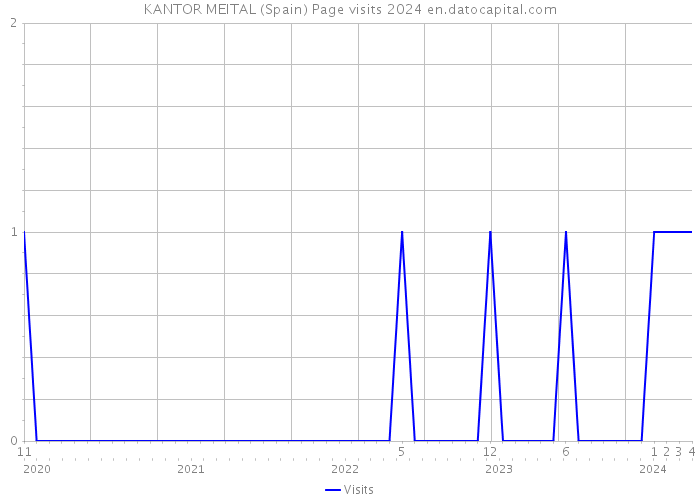 KANTOR MEITAL (Spain) Page visits 2024 