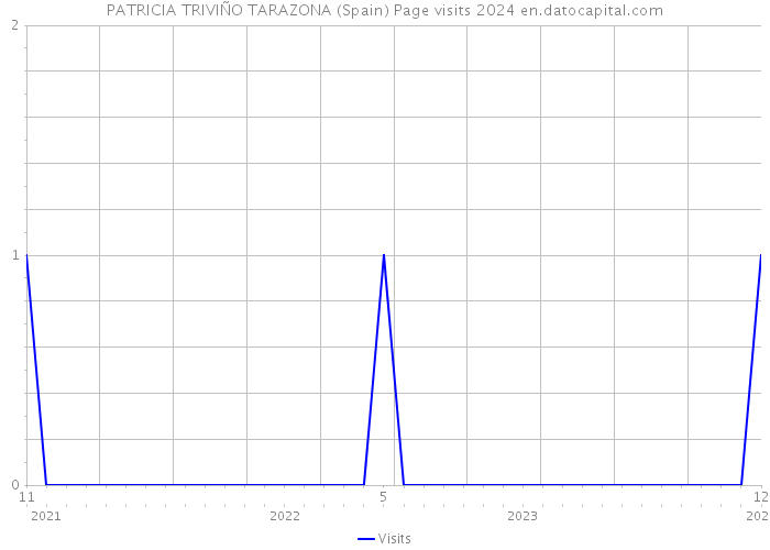 PATRICIA TRIVIÑO TARAZONA (Spain) Page visits 2024 