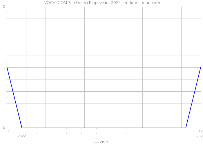  VOCALCOM SL (Spain) Page visits 2024 