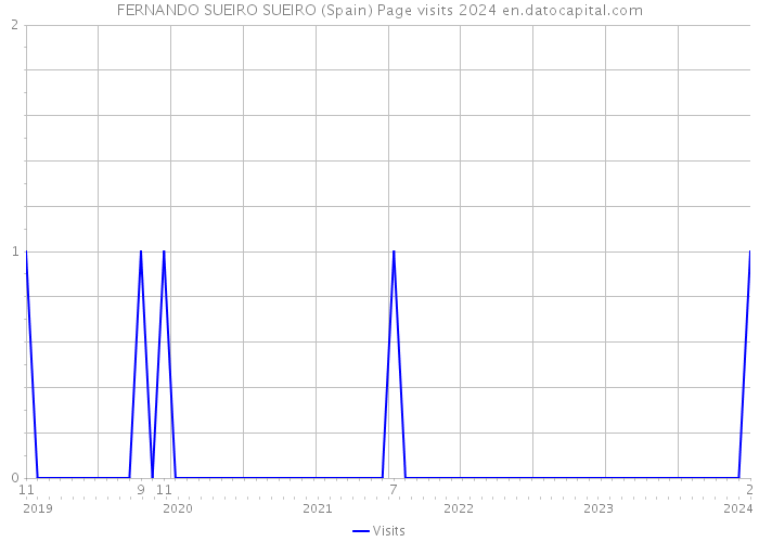 FERNANDO SUEIRO SUEIRO (Spain) Page visits 2024 