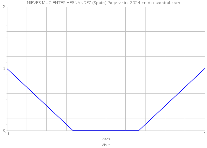 NIEVES MUCIENTES HERNANDEZ (Spain) Page visits 2024 