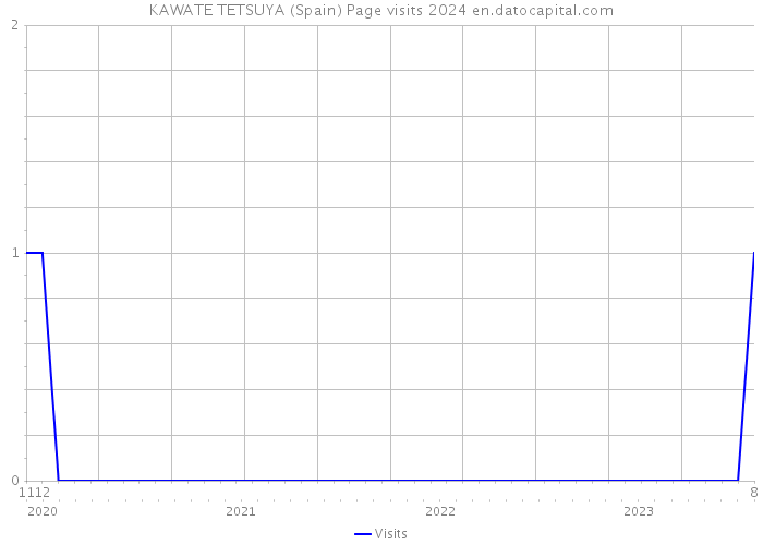KAWATE TETSUYA (Spain) Page visits 2024 