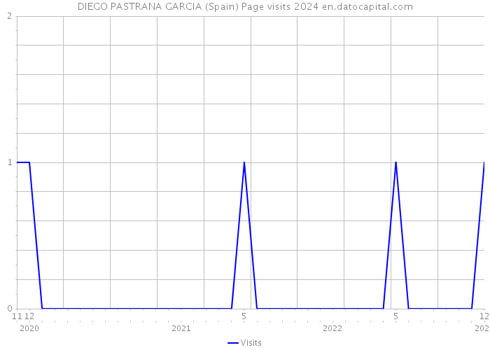 DIEGO PASTRANA GARCIA (Spain) Page visits 2024 