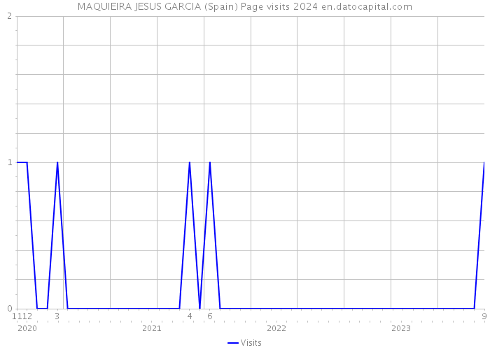 MAQUIEIRA JESUS GARCIA (Spain) Page visits 2024 